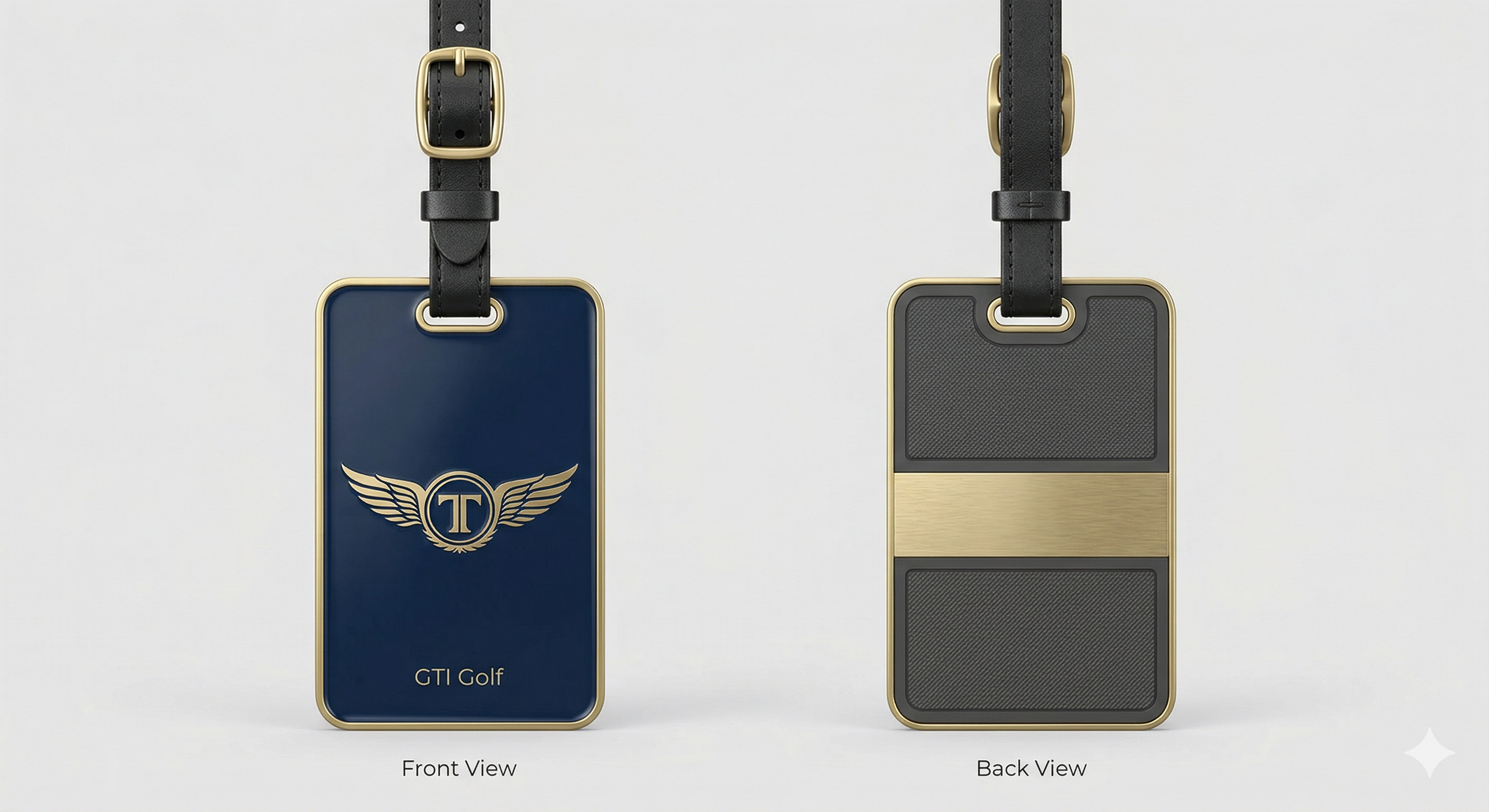 Fashion bag tag