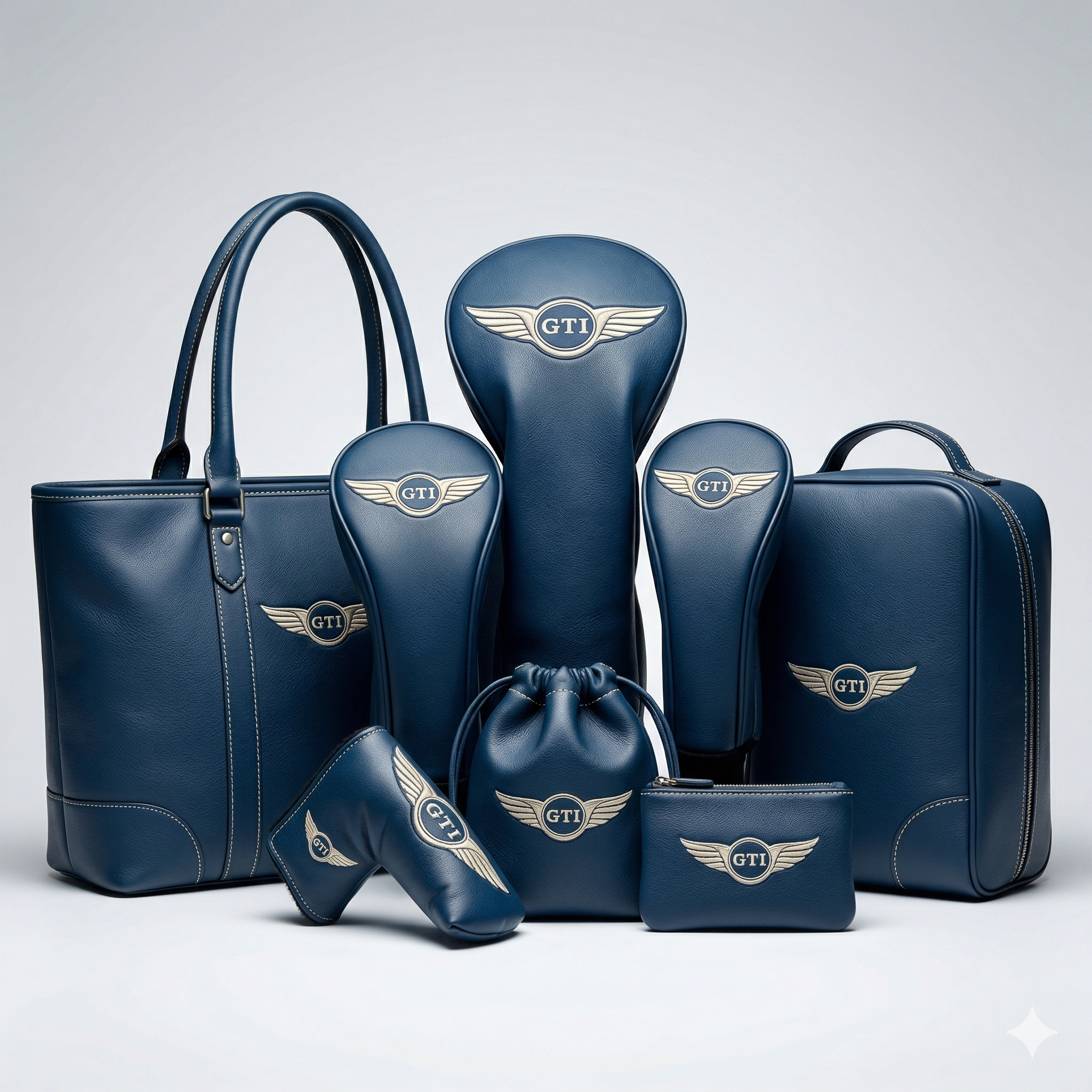 GTI Navigator Collection — navy leather range