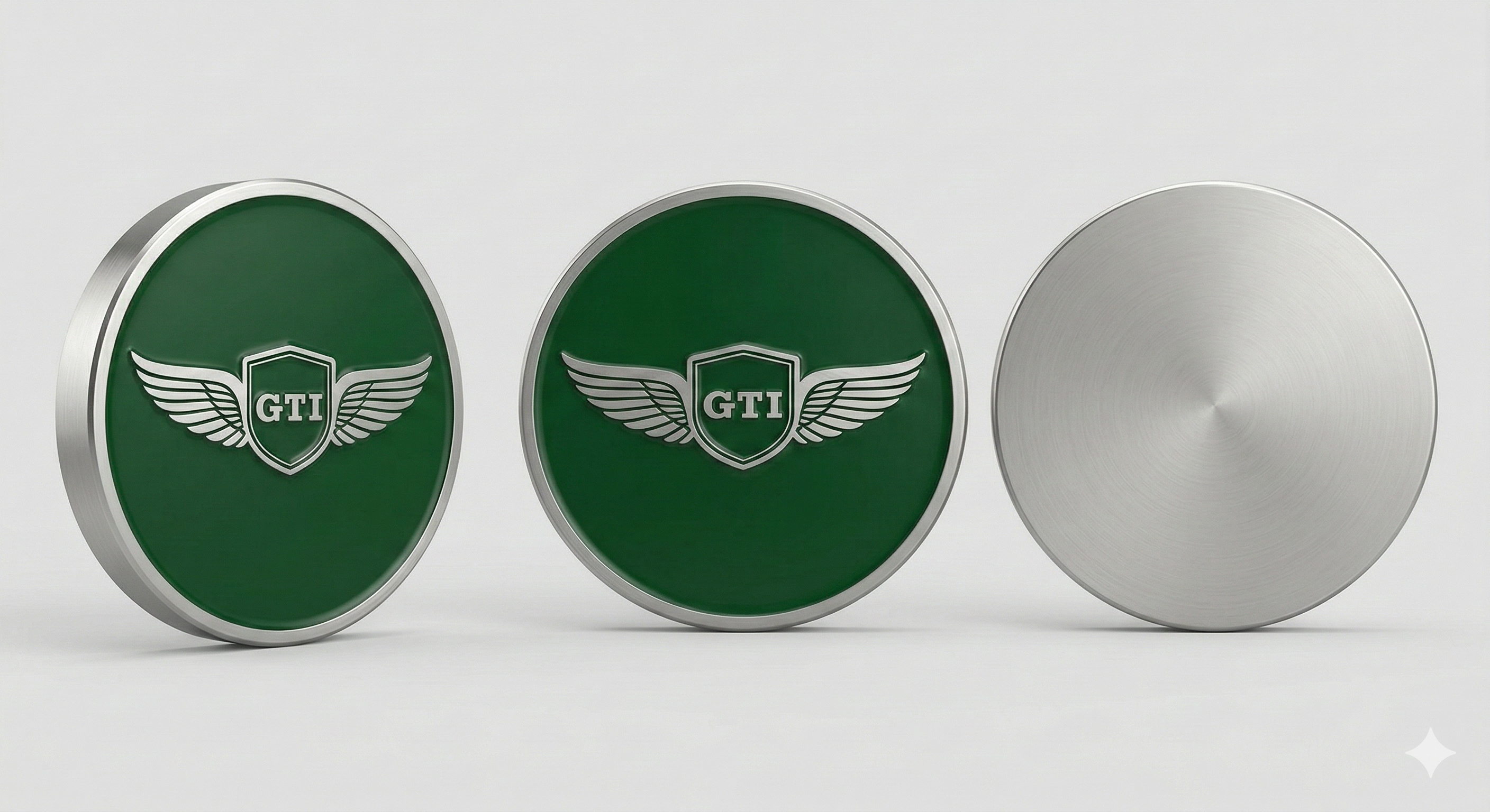 40mm round enamel marker